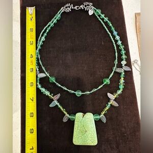 Gaspeite Necklace